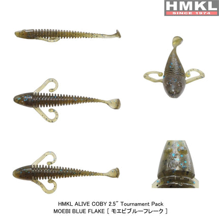 HMKL Alive Coby 2.5" Tournament-Pack 20st